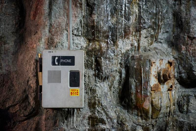 Emergency phone. (U.S. Air Force photo/Staff Sgt. Andrew Lee)